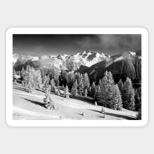 Courchevel 3 Valleys French Alps France Sticker